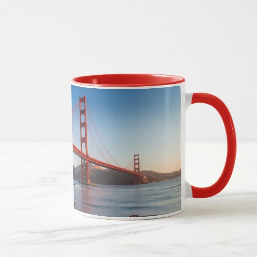 Die goldene Gate-Brücke von Fort Point Tasse (Rechts)