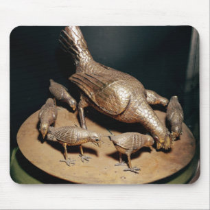 Die goldene Henne und ihre Küken Mousepad