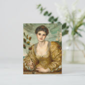 Die Goldene Hexe | George R. Chapman Postkarte (Stehend Vorderseite)