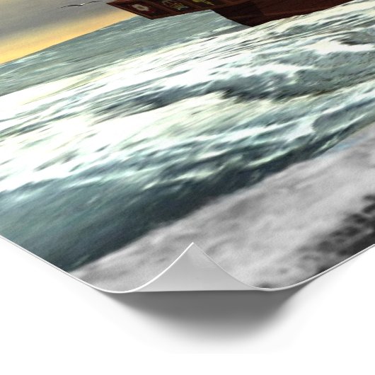 Die goldene Hinte Poster (Ecke)