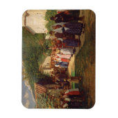Die Goldene Hochzeit (Öl auf Leinwand) Magnet (Vertikal)