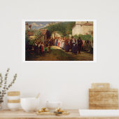 Die Goldene Hochzeit (Öl auf Leinwand) Poster (Küche)
