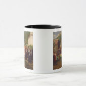 Die goldene Hochzeit (Öl auf Leinwand) Tasse (Zentrum)