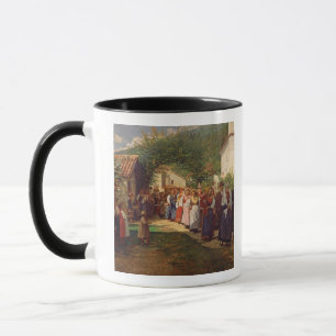 Die goldene Hochzeit (Öl auf Leinwand) Tasse