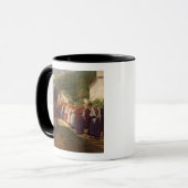 Die goldene Hochzeit (Öl auf Leinwand) Tasse (Vorderseite Links)