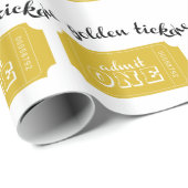 Die goldene Karte Geschenkpapier (Rolleneckpunkt)