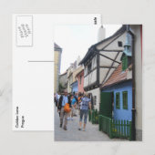 Die goldene Lane Postkarte (Vorne/Hinten)