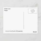 Die goldene Lane Postkarte (Rückseite)