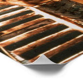 Die goldene Maske aus dem Schatz des Poster (Ecke)