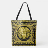 Die Goldene Medusa-Tote-Tasche Tasche (Vorderseite)