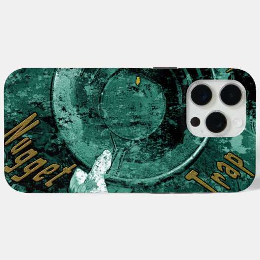 Die goldene Nugget Falle Case-Mate iPhone Fall Hülle (Rückseite (Horizontal))