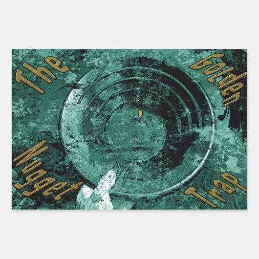 Die goldene Nugget-Falle Geschenkpapier Set (Vorderseite 3)