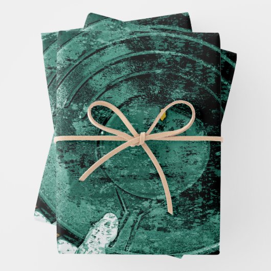 Die goldene Nugget-Falle Geschenkpapier Set (Beispiel)