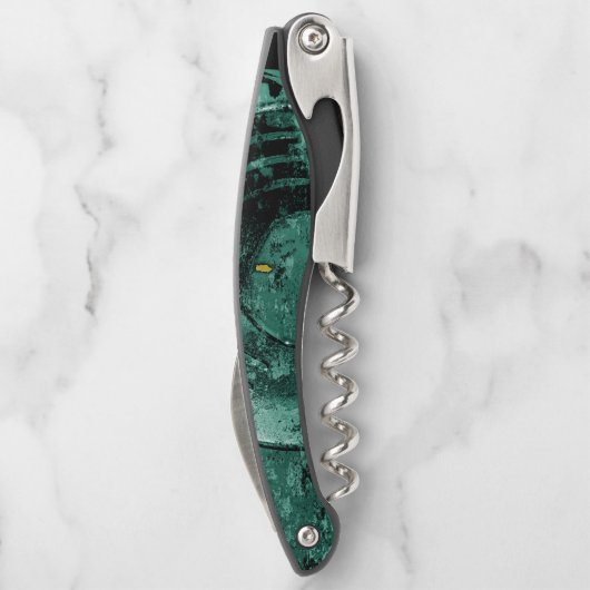 Die goldene Nugget-Falle Kellerschraube Kellnermesser (Rückseite)