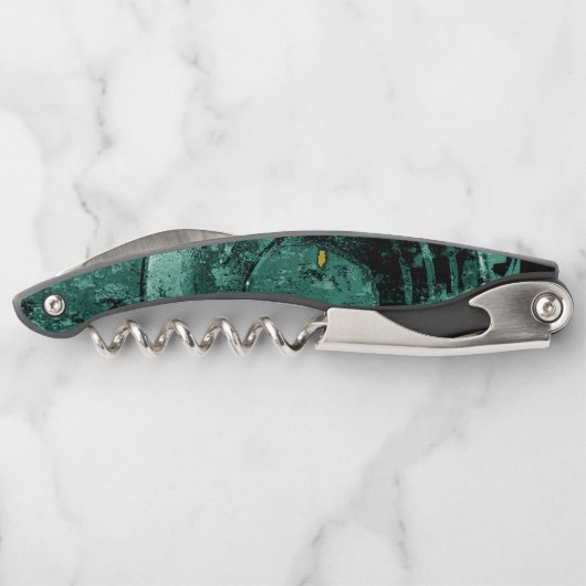 Die goldene Nugget-Falle Kellerschraube Kellnermesser (Rückseite)