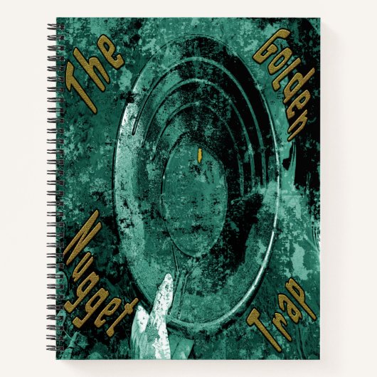 Die goldene Nugget-Falle Notizblock (Vorderseite)