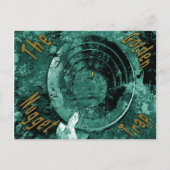 Die goldene Nugget-Falle Postkarte (Vorderseite)