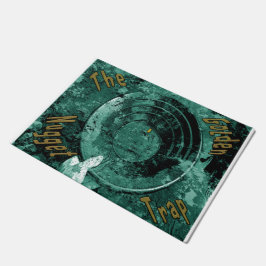 Die goldene Nugget-Falle vor der Tür Fußmatte