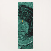 Die goldene Nugget-Falle Yogamatte (Rückseite)