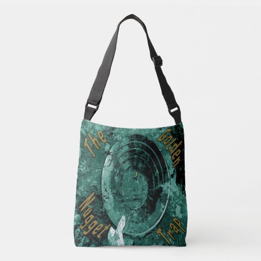 Die goldene Nugget-Trap-Tasche Tragetaschen Mit Langen Trägern (Vorderseite)