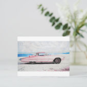 Die Goldene Rakete Postkarte (Stehend Vorderseite)