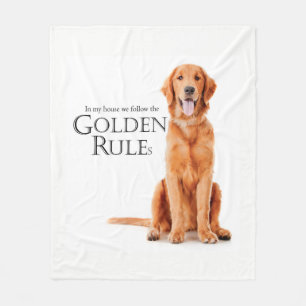 Die goldene Regel-Fleece-Decke Fleecedecke