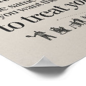 Die Goldene Regel - Luke 6:31 Wall Art Poster (Ecke)