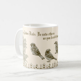 Die Goldene Regel Tasse Kaffeetasse