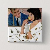 Die goldene Rose Button (Vorderseite)