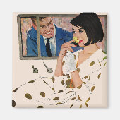 Die goldene Rose Magnet (Vorne)