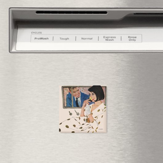 Die goldene Rose Magnet (In Situ (Geschirrspüler))