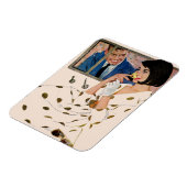 Die goldene Rose Magnet (Linke Seite)