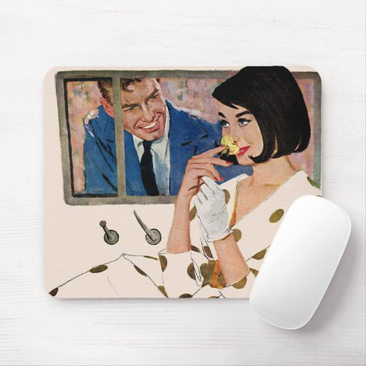 Die goldene Rose Mousepad (Mit Mouse)