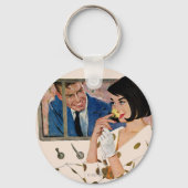 Die goldene Rose Schlüsselanhänger (Vorderseite)