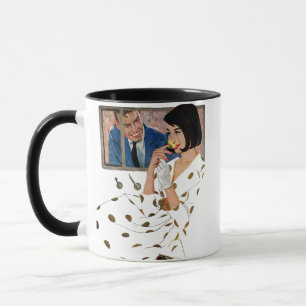 Die goldene Rose Tasse