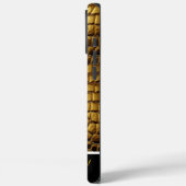 Die goldene Schlangenfelle glänzen im Licht Case-Mate iPhone Hülle (Rückseite / Links)