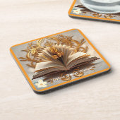 "Die goldene Seite" Getränkeuntersetzer (Linke Seite)