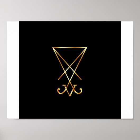 Die goldene Sigil Luzifers Poster (Vorne)