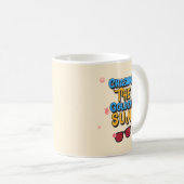 Die goldene Sonne jagen Kaffeetasse (VorderseiteRechts)