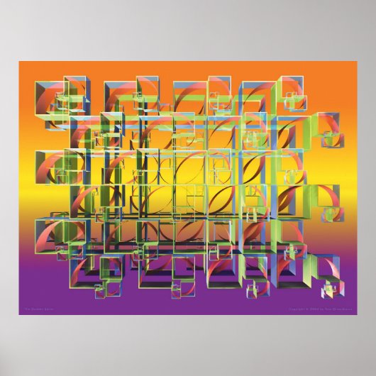 Die goldene Spirale Poster (Vorne)