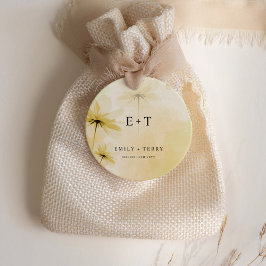 Die goldene Stunde Grace & Monogram Hochzeit Viele Geschenkanhänger