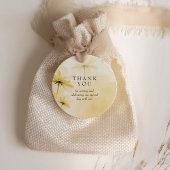 Die goldene Stunde Grace & Monogram Hochzeit Viele Geschenkanhänger