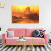 Die goldene Stunde, Moran, 1875 Leinwanddruck (Insitu (Wohnzimmer))