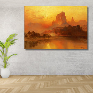 Die goldene Stunde, Moran, 1875 Leinwanddruck