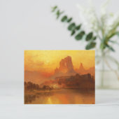 Die goldene Stunde, Moran, 1875 Postkarte (Stehend Vorderseite)
