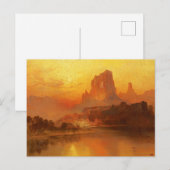 Die goldene Stunde, Moran, 1875 Postkarte (Vorne/Hinten)