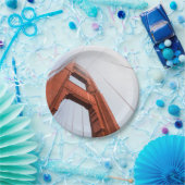 Die Goldene Tor-Brücke Pappteller (Party)