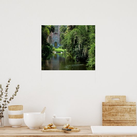 Die goldene Tür des Bok Tower Poster (Küche)