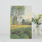 Die goldene Wiese (von Ferdinand Hodler) Briefpapier (Stehend Vorderseite)