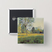 Die goldene Wiese (von Ferdinand Hodler) Button (Vorne & Hinten)